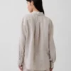 Chemise oversize 100 % lin