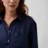 Chemise oversize 100 % lin