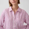 Chemise oversize 100 % lin
