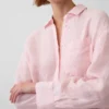 Chemise oversize 100 % lin