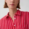 Chemise oversize 100 % lin