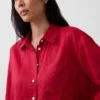 Chemise oversize 100 % lin