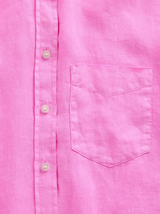 Chemise oversize 100 % lin