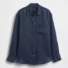 Chemise oversize 100 % lin
