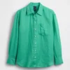 Chemise oversize 100 % lin