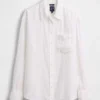 Chemise oversize 100 % lin