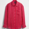 Chemise oversize 100 % lin