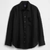 Chemise oversize 100 % lin