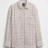 Chemise oversize 100 % lin
