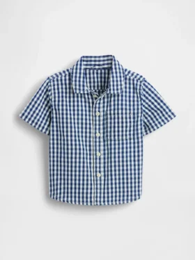 Chemise oversize en denim vichy pour Bébé & Enfant