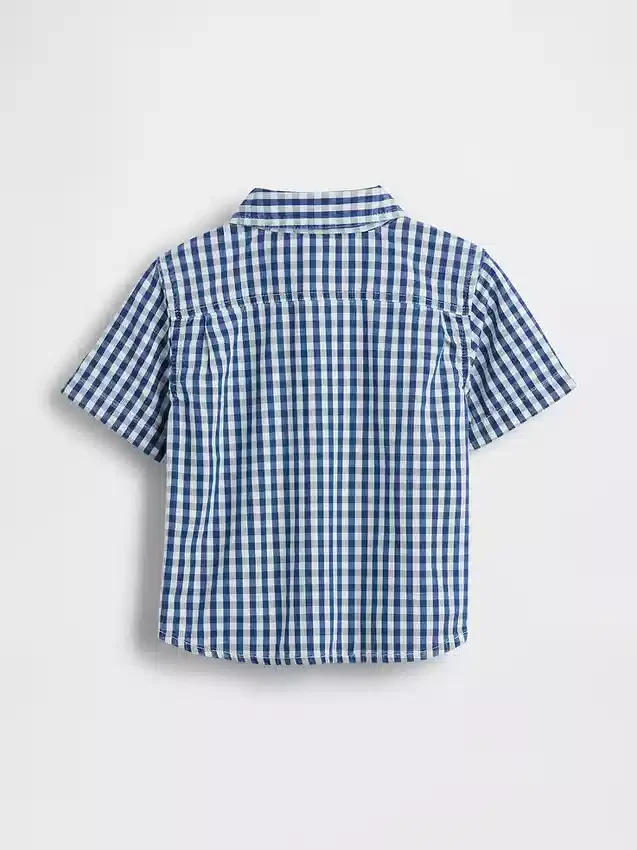 Chemise oversize en denim vichy pour Bébé & Enfant