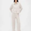 Chemise oversize en lin et coton