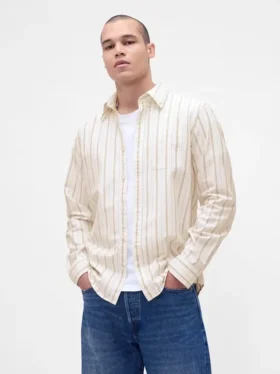Chemise Oxford boutonnée