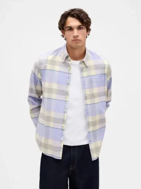 Chemise Oxford boutonnée