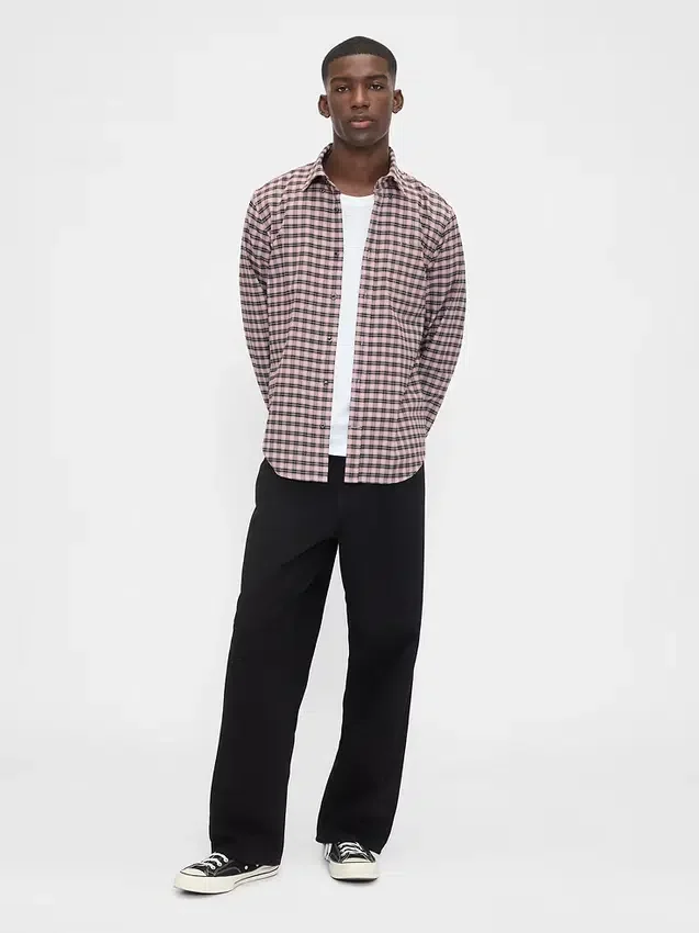 Chemise Oxford boutonnée