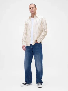 Chemise Oxford boutonnée
