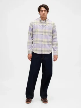 Chemise Oxford boutonnée
