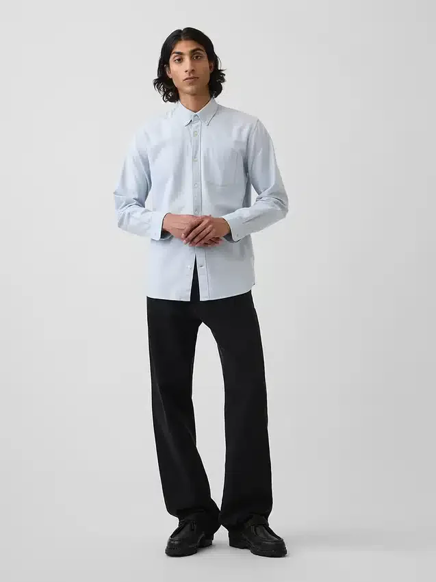Chemise Oxford boutonnée