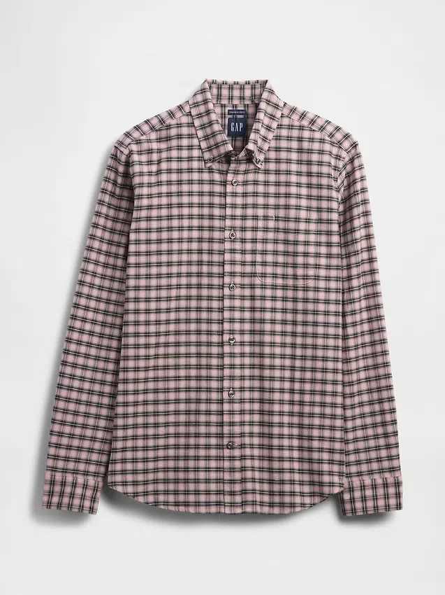 Chemise Oxford boutonnée