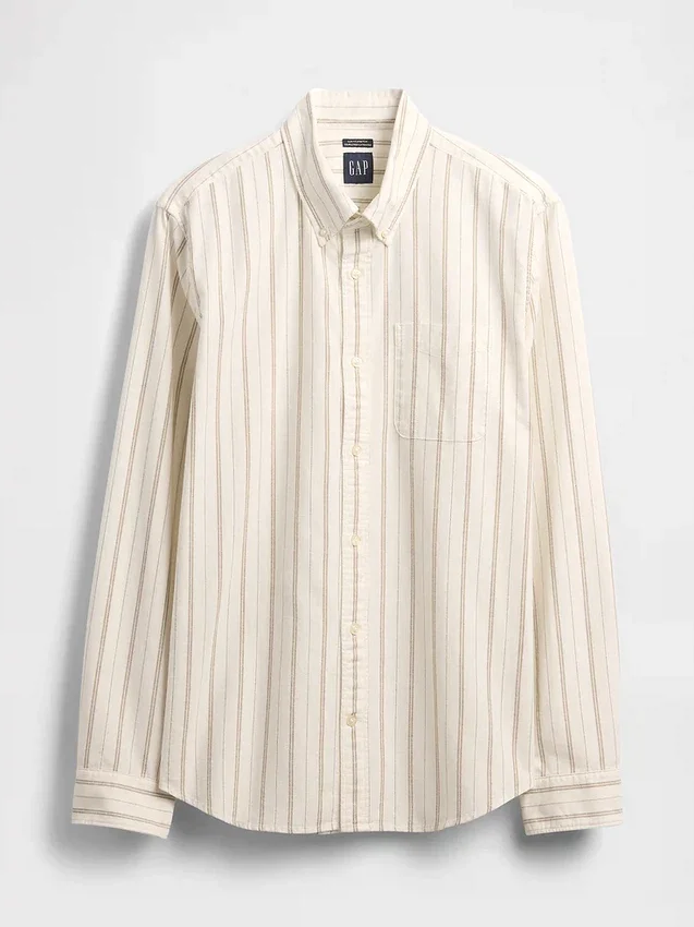 Chemise Oxford boutonnée