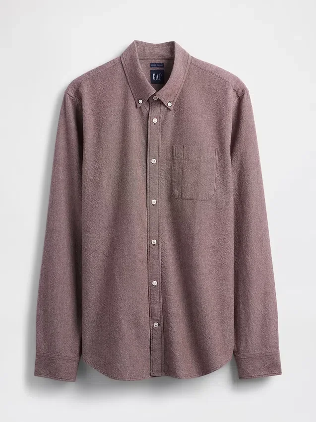 Chemise Oxford boutonnée