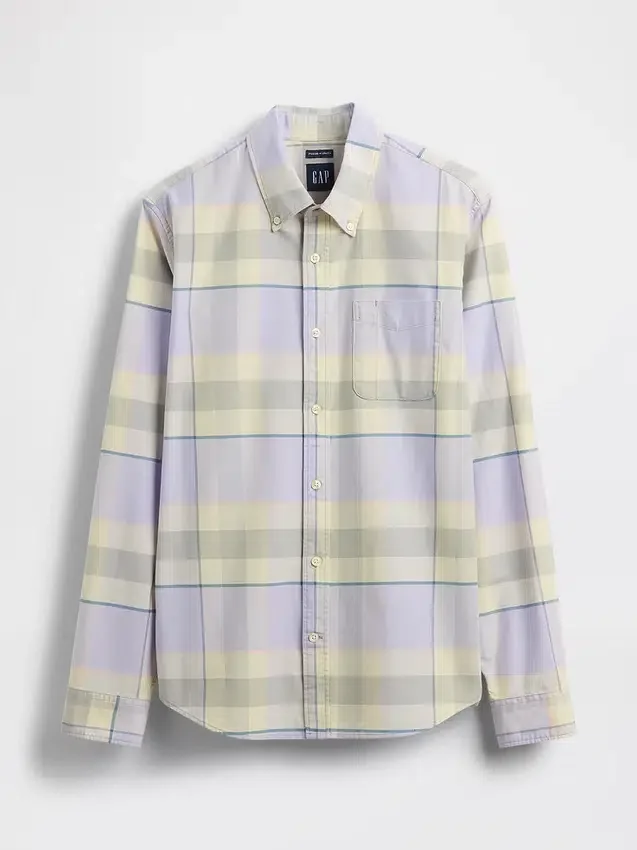 Chemise Oxford boutonnée