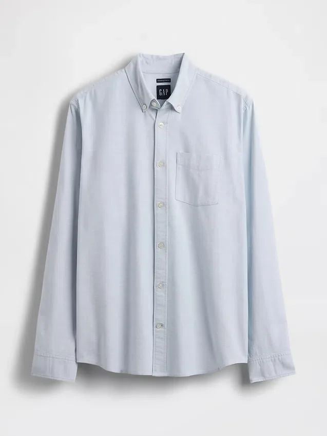 Chemise Oxford boutonnée
