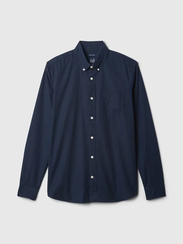 Chemise Oxford boutonnée