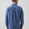Chemise Oxford à carreaux boutonnée