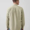 Chemise Oxford à carreaux boutonnée