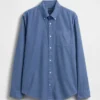 Chemise Oxford à carreaux boutonnée