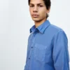 Chemise Oxford à carreaux boutonnée