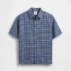 Chemise Oxford à carreaux décontractée pour enfant