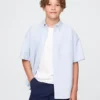 Chemise Oxford décontractée pour enfants
