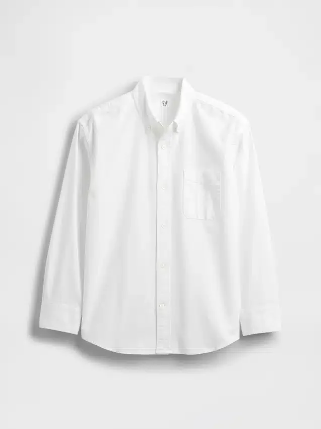 Chemise Oxford décontractée pour enfants