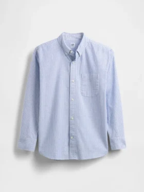 Chemise Oxford décontractée pour enfants
