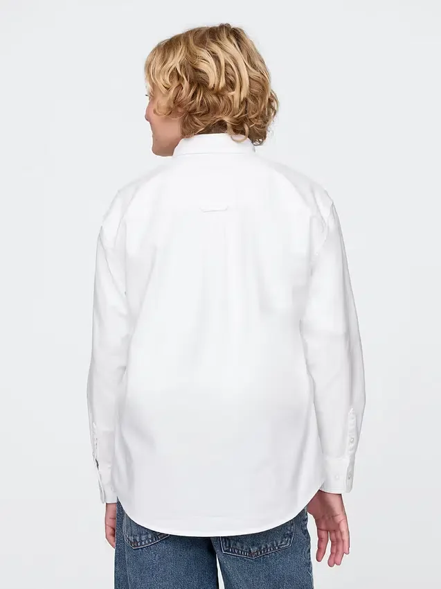 Chemise Oxford décontractée pour enfants