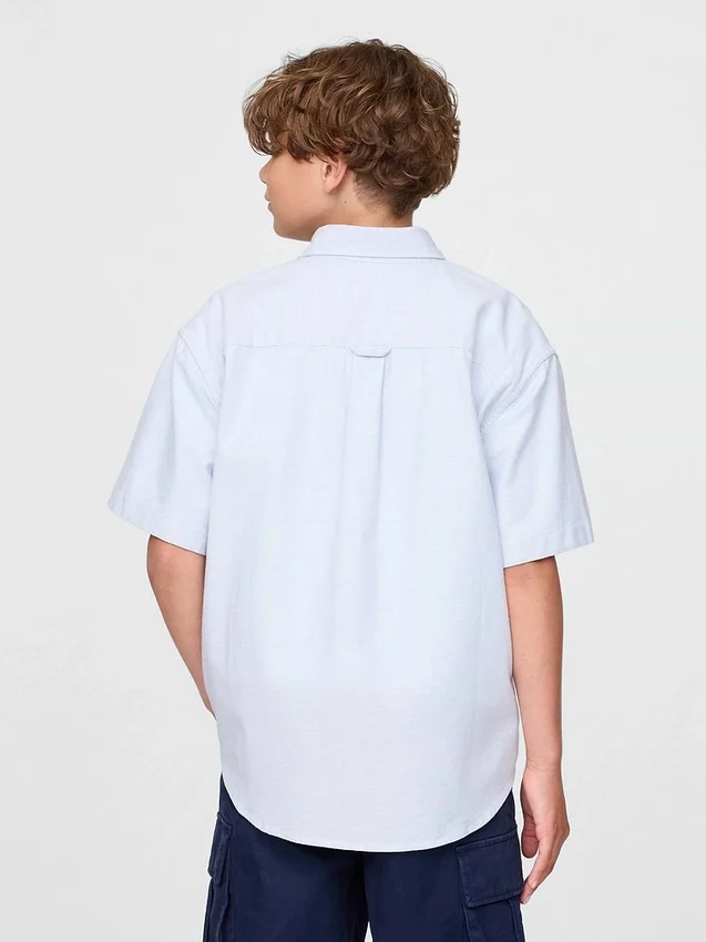 Chemise Oxford décontractée pour enfants