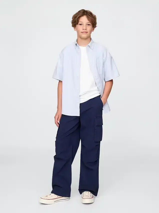 Chemise Oxford décontractée pour enfants