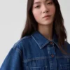 Chemise à poches en denim ultra-doux