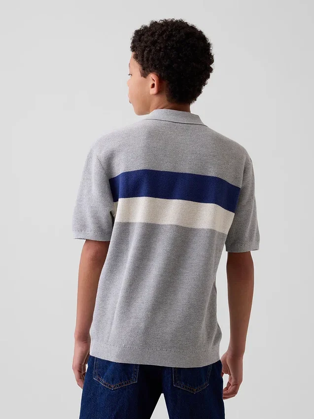 Chemise à rayures ample pour enfant