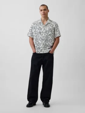 Chemise texturée Keith Haring