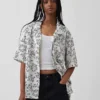 Chemise texturée Keith Haring