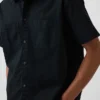 Chemise utilitaire ample à ourlet droit