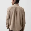 Chemise utilitaire décontractée en denim ultra-doux