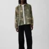 Chemise utilitaire en toile de denim camouflage