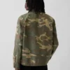 Chemise utilitaire en toile de denim camouflage