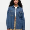 Chemise western en denim GAP × Disney