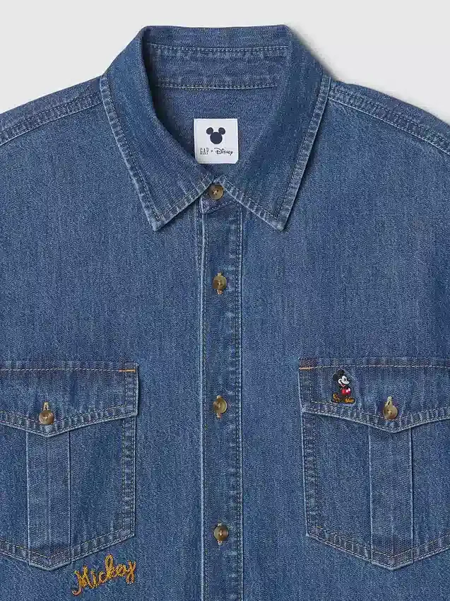 Chemise western en denim GAP × Disney