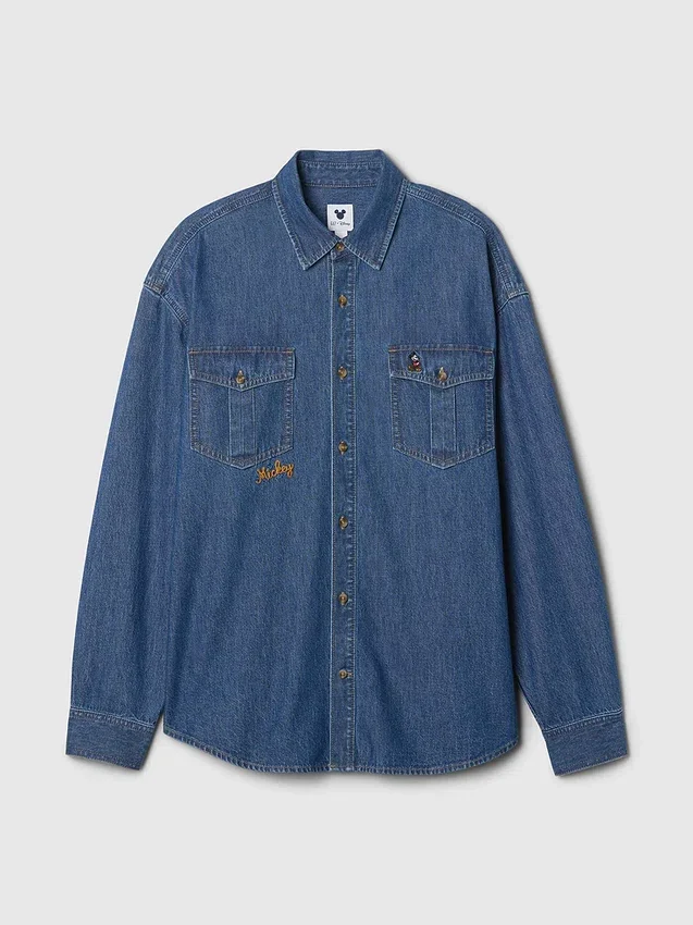 Chemise western en denim GAP × Disney